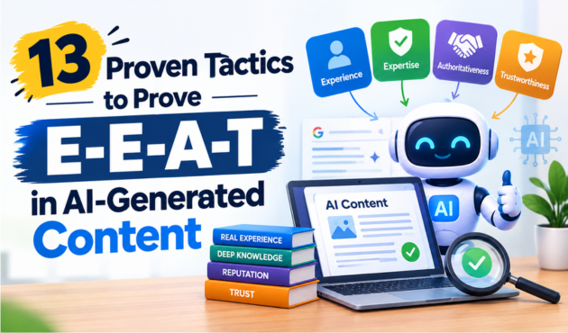 13 Proven Tactics to Prove E-E-A-T in AI-Generated Content
