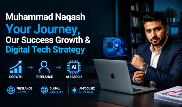Muhammad Naqash SEO Journey, Freelance Growth & AI Search Strategy Case Study