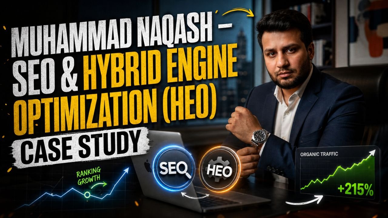 Muhammad Naqash – SEO & Hybrid Engine Optimization (HEO) Case Study